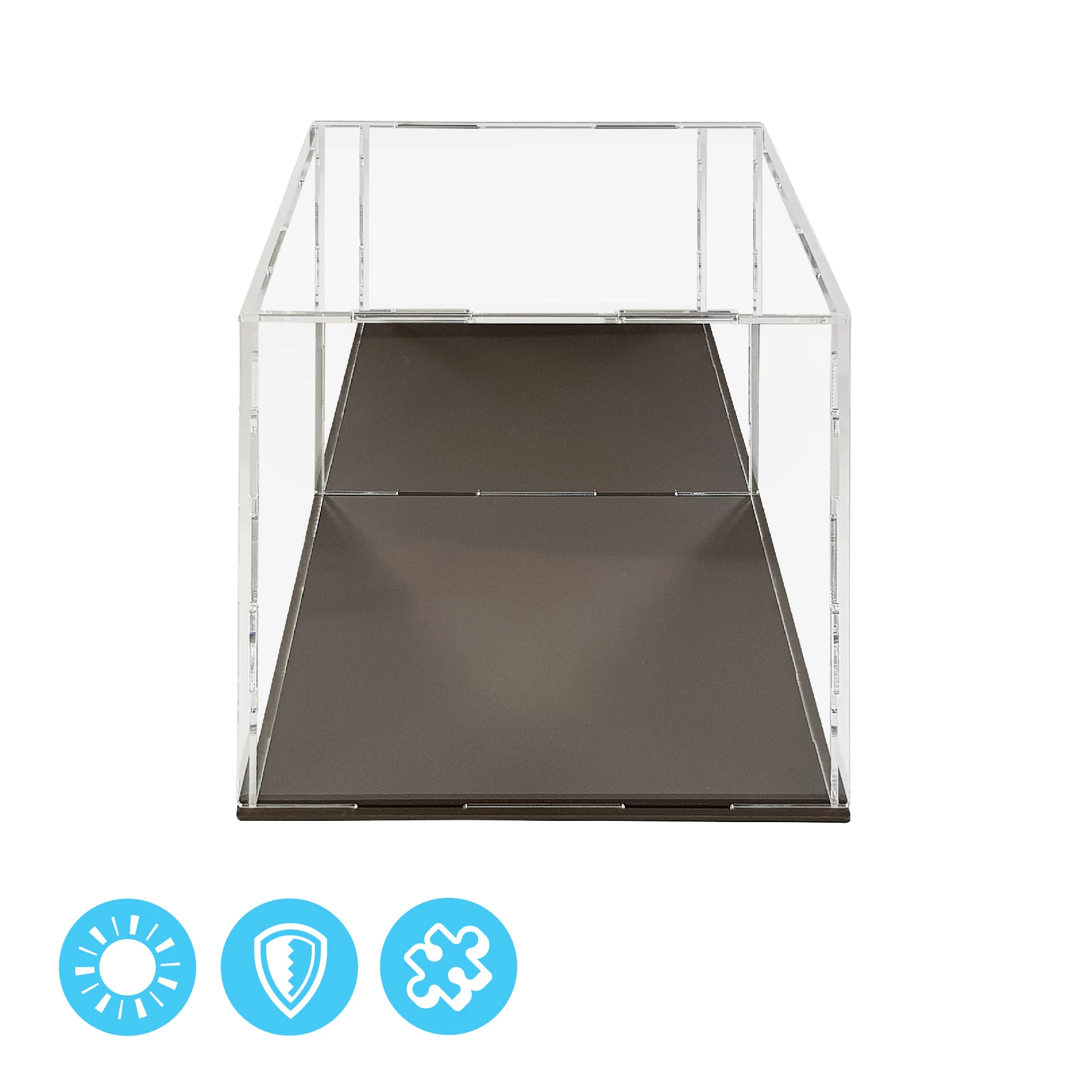 Display Cases (200 x 150 x 200mm) Mirrored