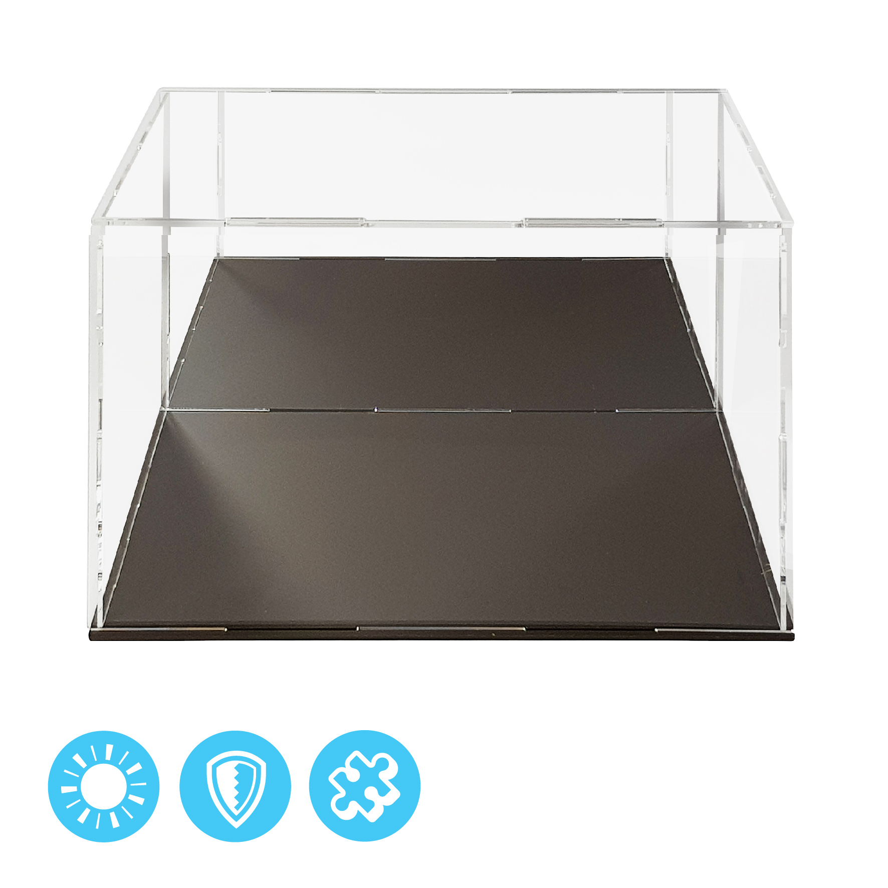 Display Cases (250 x 150 x 150mm) Mirrored